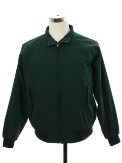 1980's Mens Derby Style Zip Jacket