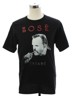 1990's Mens Miguel Bose Band T-Shirt