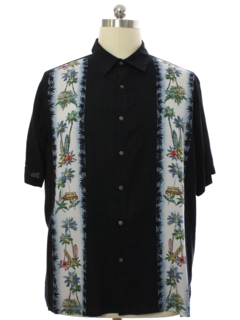 1990's Mens Hawaiian Style Club Shirt