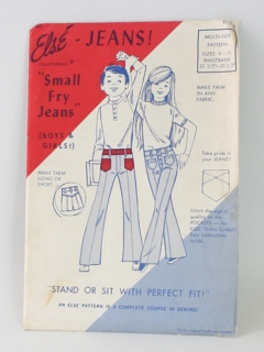 1970's Unisex/Childs Sewing Pattern