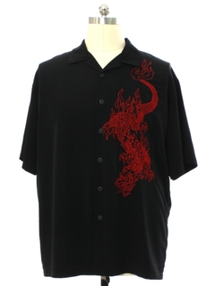1990's Mens Club/Rave Style Dragon Shirt
