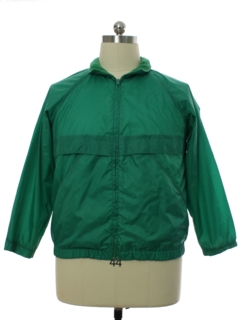 1980's Mens Windbreaker Zip Jacket