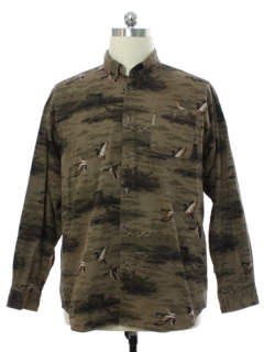 1990's Mens Duck Hunting Shirt Jacket