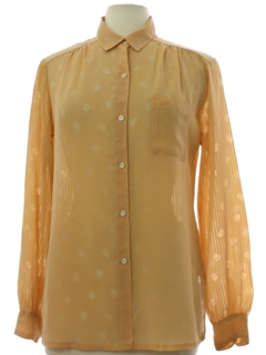 1960's Womens Secretary Shirt
