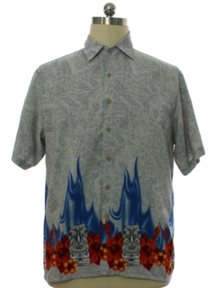 1990's Mens Club Style Hawaiian Shirt