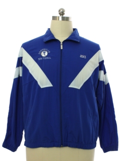 1990's Mens Foothills Softball Nylon Windbreaker Style Track Jacket