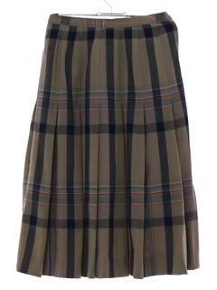1990's Womens Wool Skirt