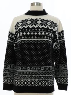 1980's Womens Snowflake Sweater