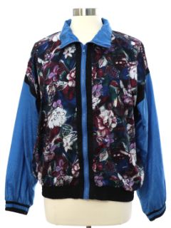 1980's Womens Windbreaker Jacket