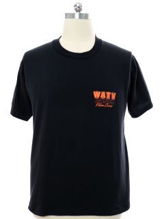 1990's Mens Single WATV Stitch T-shirt