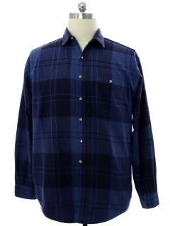 1990's Mens Eddie Bauer Cotton Flannel Shirt