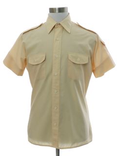 1980's Mens Safari Sport Shirt