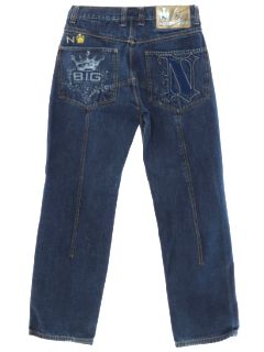 1990's Mens y2k Notorious Big Denim Jeans Pants