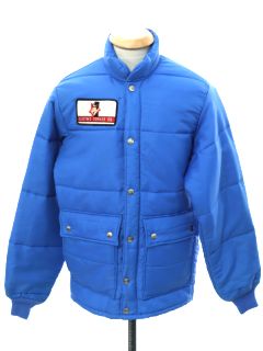 1980's Mens Big Smith Puffy Work Style Ski Jacket