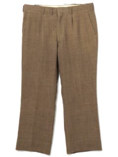 1960's Mens Pleated Pants