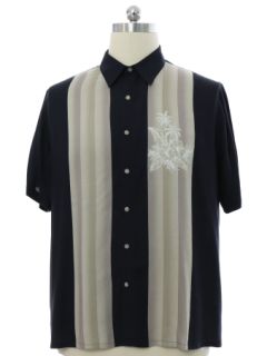 1990's Mens Club Style Rayon Hawaiian Shirt