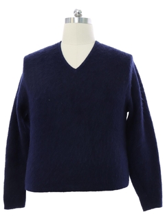 1960's Mens Mohair Blend Sweater