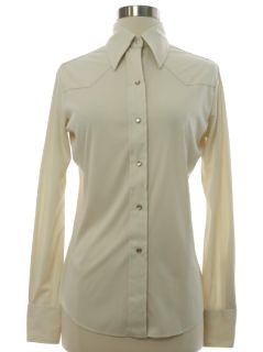 1970's Womens Panhandle Slim Western Shirt