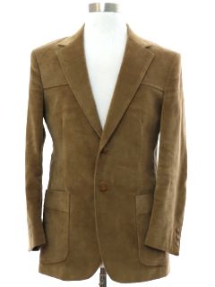 1980's Mens Levis Sportswear Brushed Cotton Blazer Sport Coat Jacket