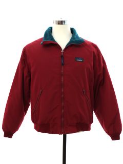 1990's Mens LL Bean Fleece Lined Jacket