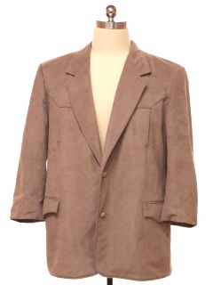 1980's Mens Western Blazer Sport Coat Jacket