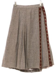 1970's Womens Wrap Skirt