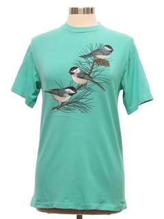 1980's Womens Single Stitch Bird T-Shirt