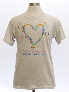 1980's Mens Single Stitch Good Vibrations T-Shirt