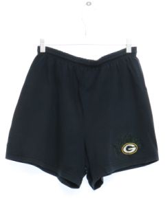 1980's Mens Green Bay Packers Athletic Shorts
