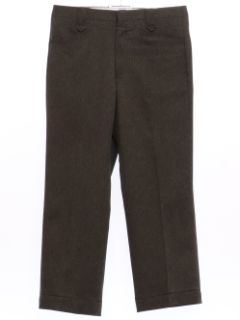 1980's Mens Circle-S Dark Grey Western Style Leisure Pants
