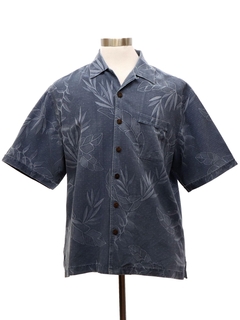 1990's Mens Jamaica Jaxx Heavy Weight Silk Hawaiian Shirt