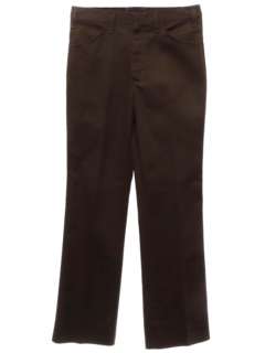 1990's Mens Dickies Brown Jeans-cut Pants