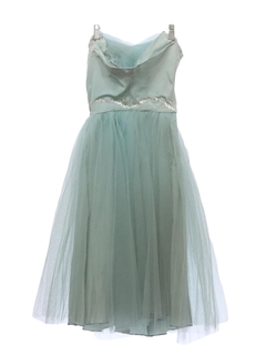 1960's Womens or Girls Lori Deb  Designer Prom or Cocktail Dress