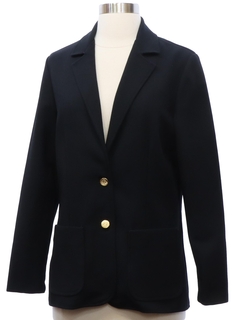 1970's Womens Boyfriend Style Blazer Sport Coat Jacket
