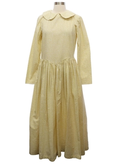 1980's Womens Prairie Dress