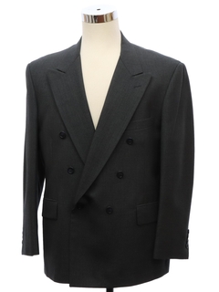 1980's Mens Wool Swing Style Blazer Sport Coat Jacket