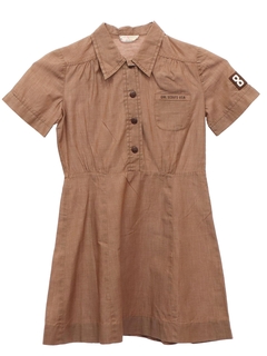 1950's Womens/Girls Scouting Dress