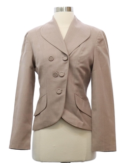 1950's Womens Fab 50s Wool Jacket