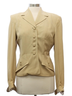 1950's Womens Gabardine Fab Fifties Jacket