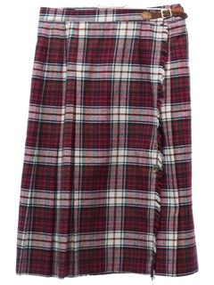 1970's Womens Kilt Skirt