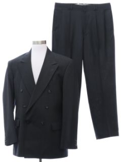 1990's Mens Double Breasted Swing Style Suit