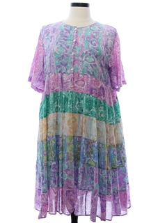 1990's Womens Hippie Dress