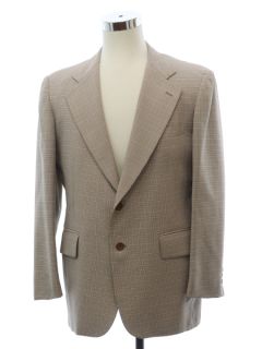 1970's Mens Cricketeer Disco Blazer Sport Coat Jacket