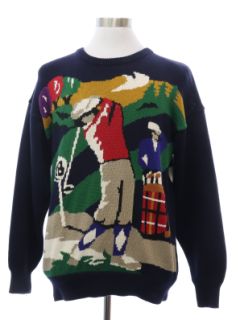 1990's Mens C.E. Hathway Golf Sweater