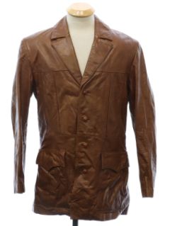 1970's Mens Leather Jacket