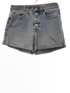 1980's Womens Gap Grunge Denim Jeans Shorts