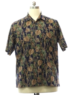 1990's Mens Island Republic Cotton Hawaiian Shirt