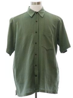 1990's Mens Cotton Sport Shirt