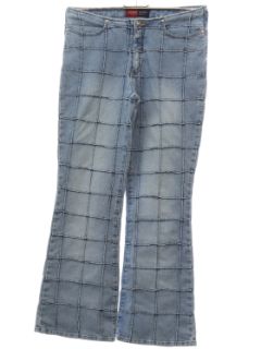 1990's Womens Younique y2k Bellbottom Denim Jeans Pants