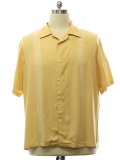 1990's Mens Rayon Club Style Sport Shirt